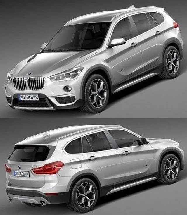 PBR Game 3D Models – BMW X1 2016