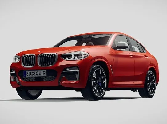 PBR Game 3D Models – BMW X4 M40d 2019
