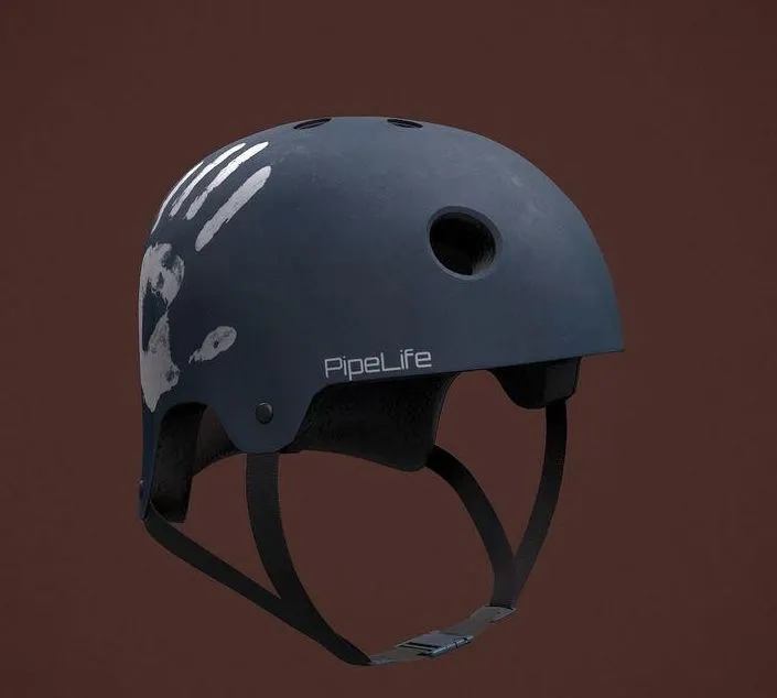 PBR Game 3D Models – BMX Helmet