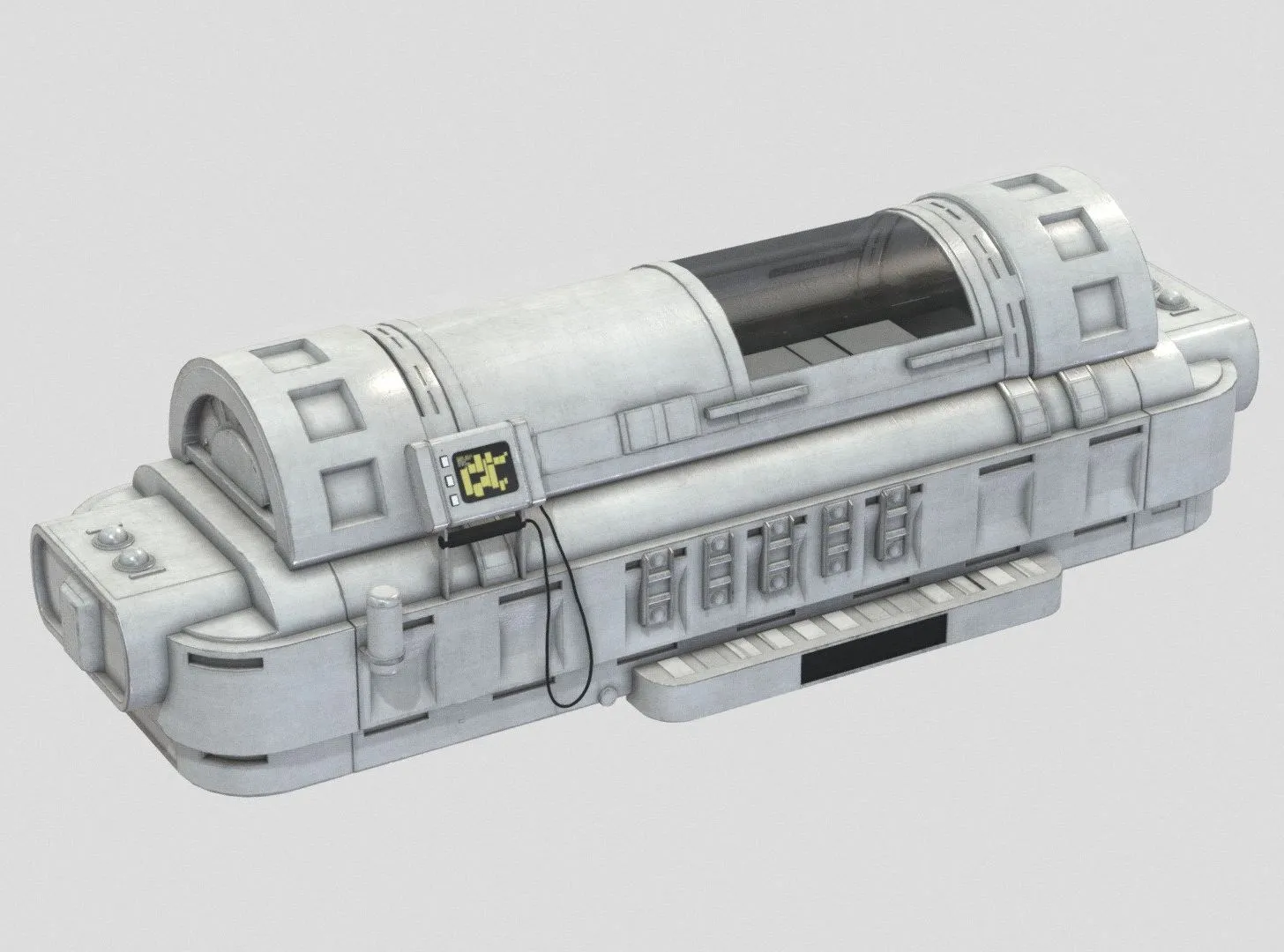 PBR Game 3D Models – Boba Fett Bacta Tank Star Wars