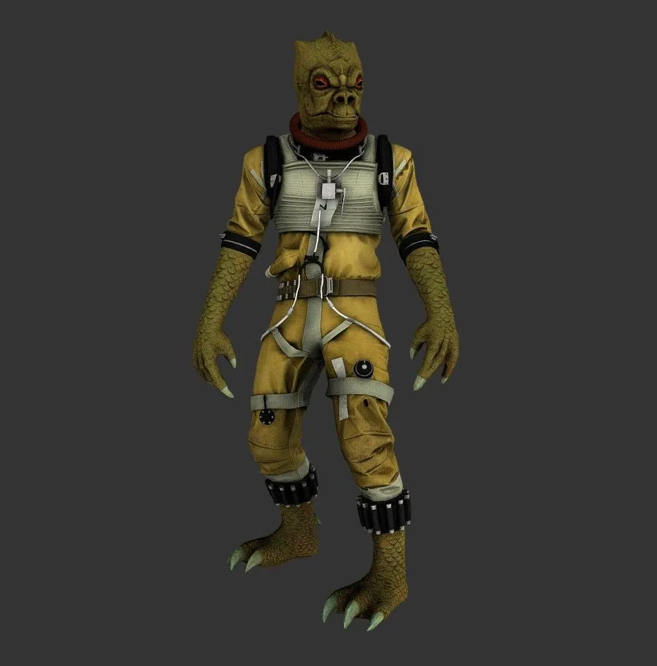 PBR Game 3D Models – Bossk