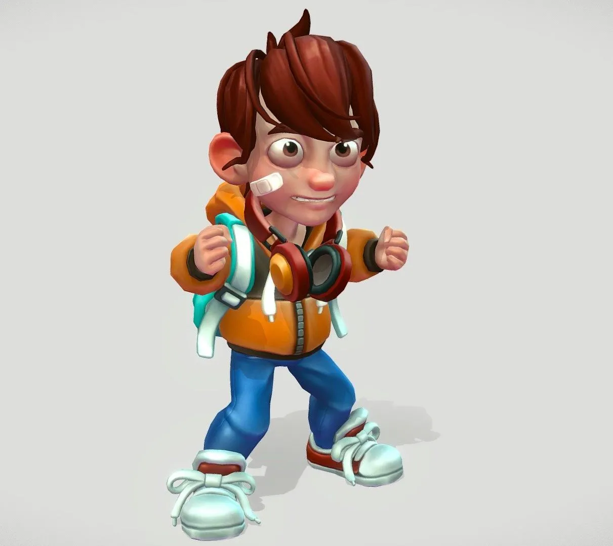 PBR Game 3D Models – Boy Character