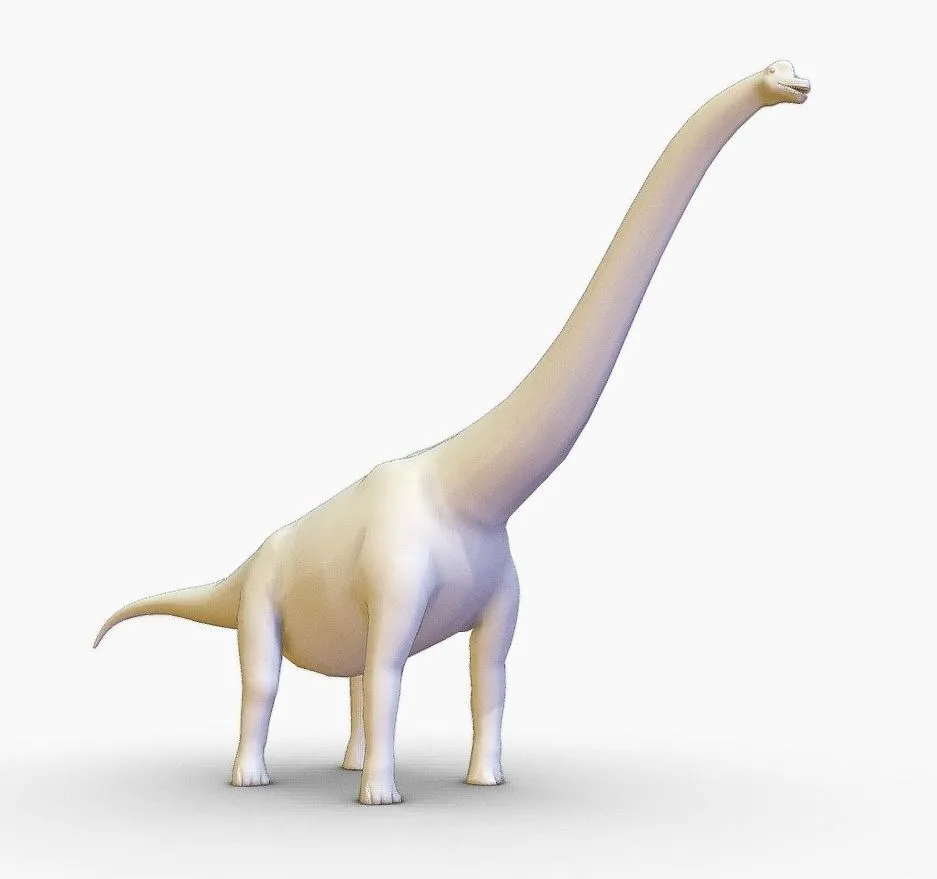PBR Game 3D Models – Brachiosaurus