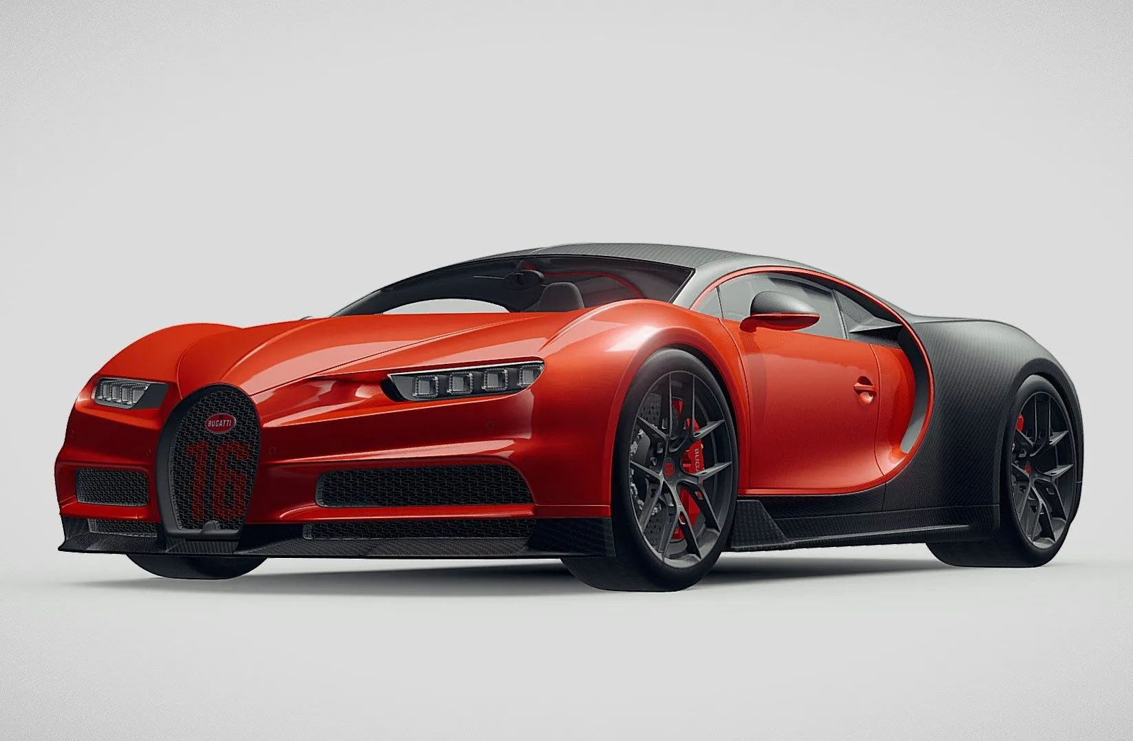 PBR Game 3D Models – Bugatti Chiron Sport 2019
