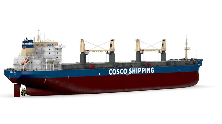 PBR Game 3D Models – Bulk Carrier Cosco