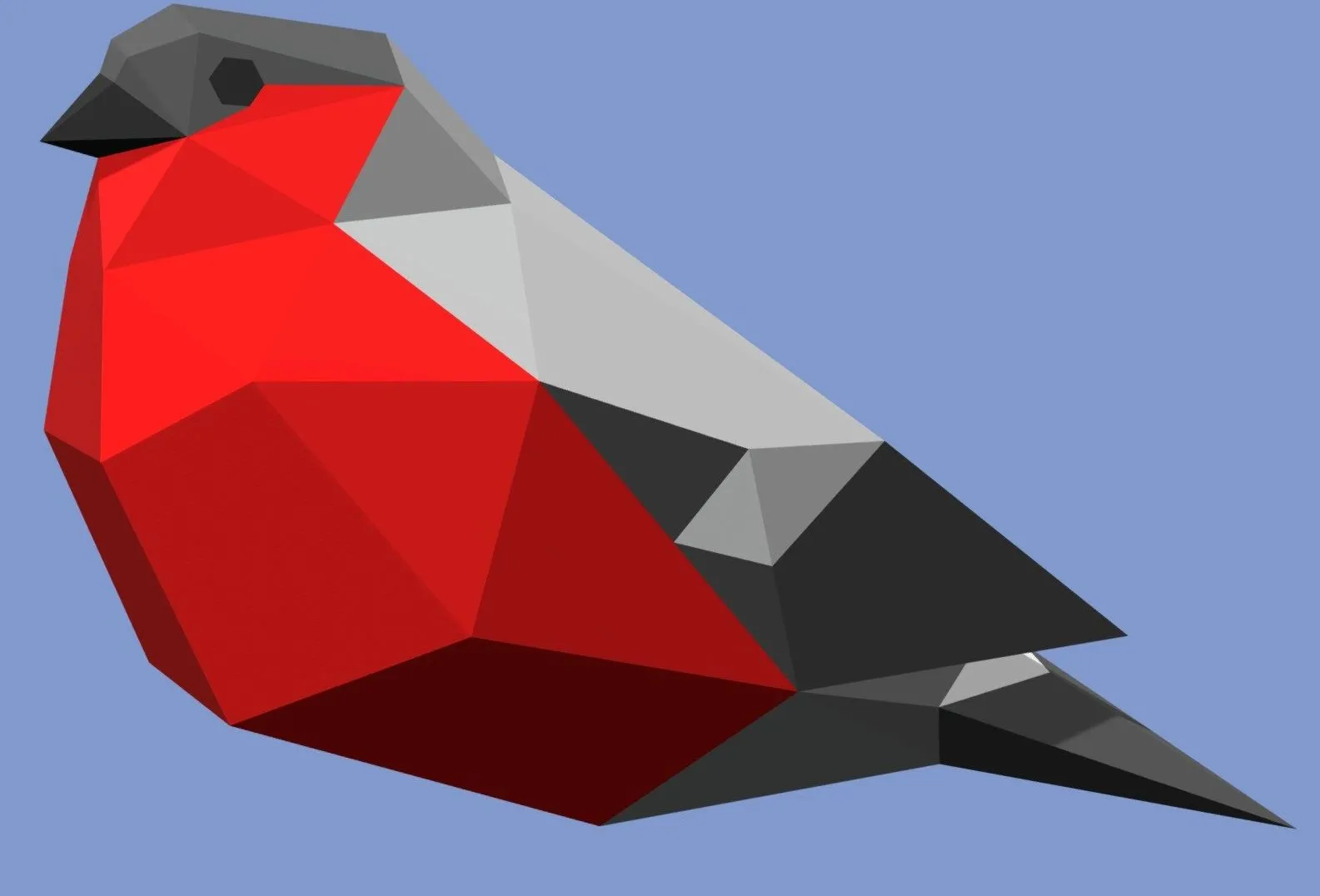 PBR Game 3D Models – Bullfinch