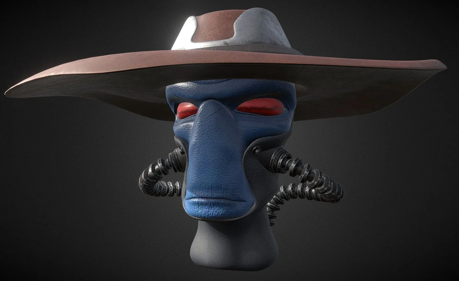 PBR Game 3D Models – Cad Bane