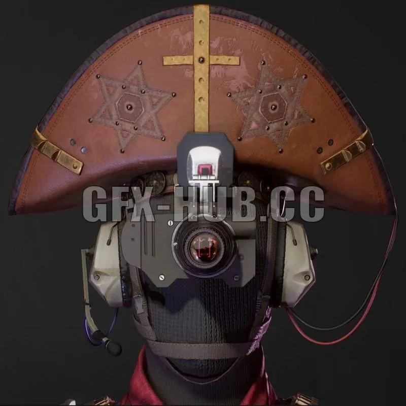 PBR Game 3D Models – Cangaceiro Mannequim – Hero Prop