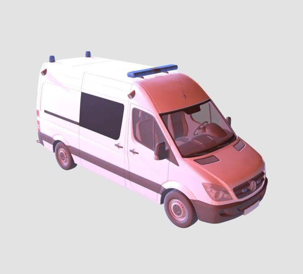 PBR Game 3D Models – Car