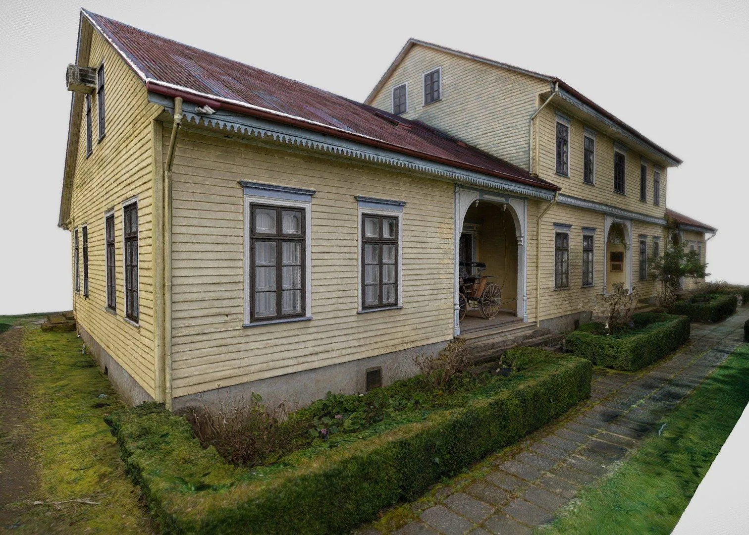 PBR Game 3D Models – Casa Anwandter Valdivia