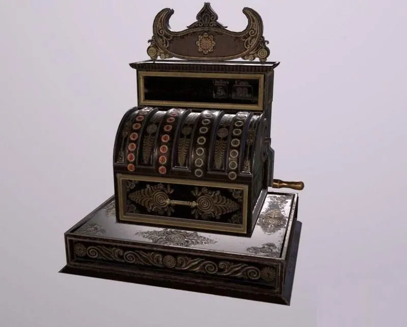 PBR Game 3D Models – CashRegister