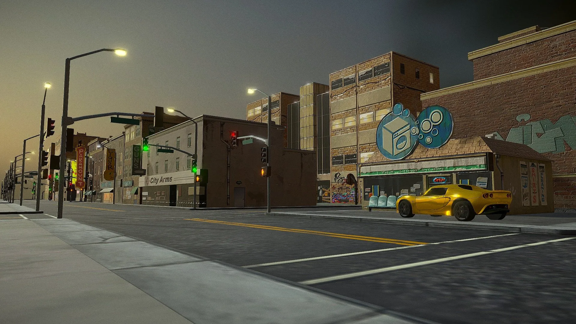 PBR Game 3D Models – Ccity Building Set 1