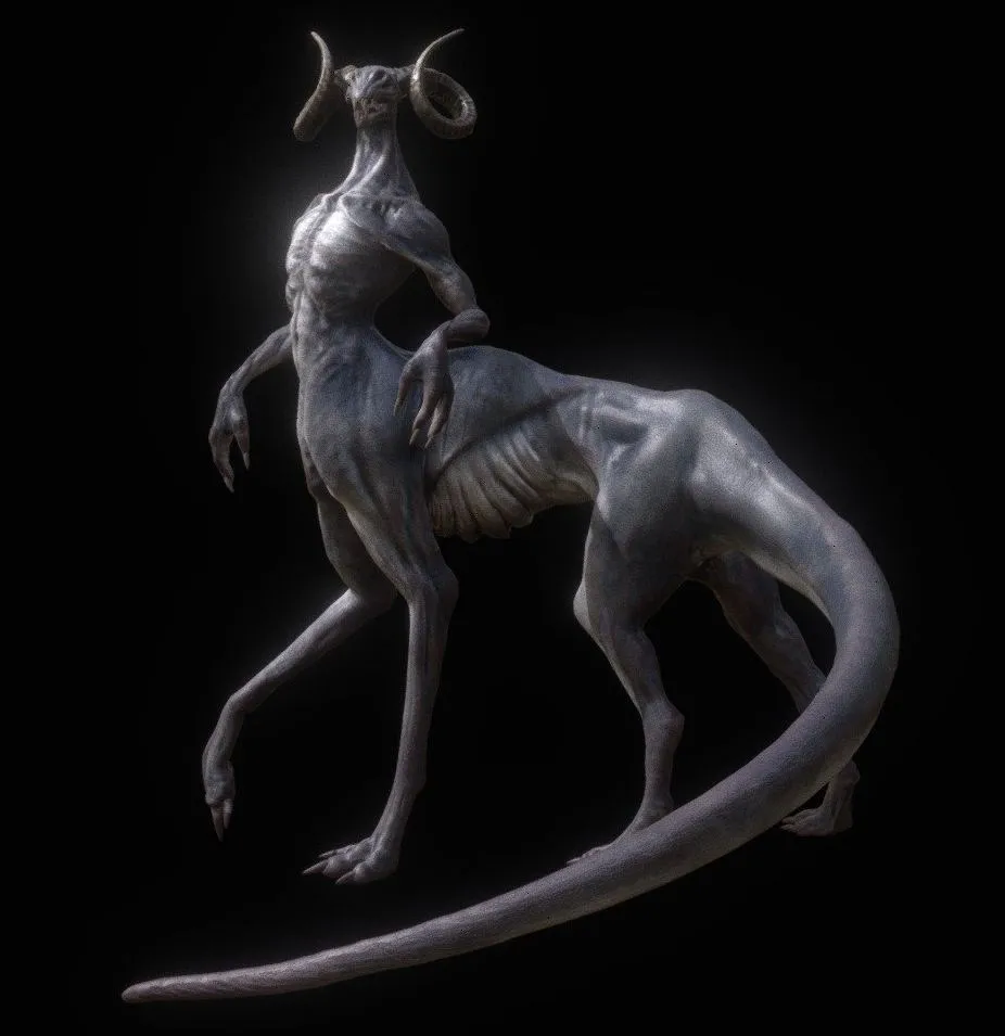 PBR Game 3D Models – Celestial Creature