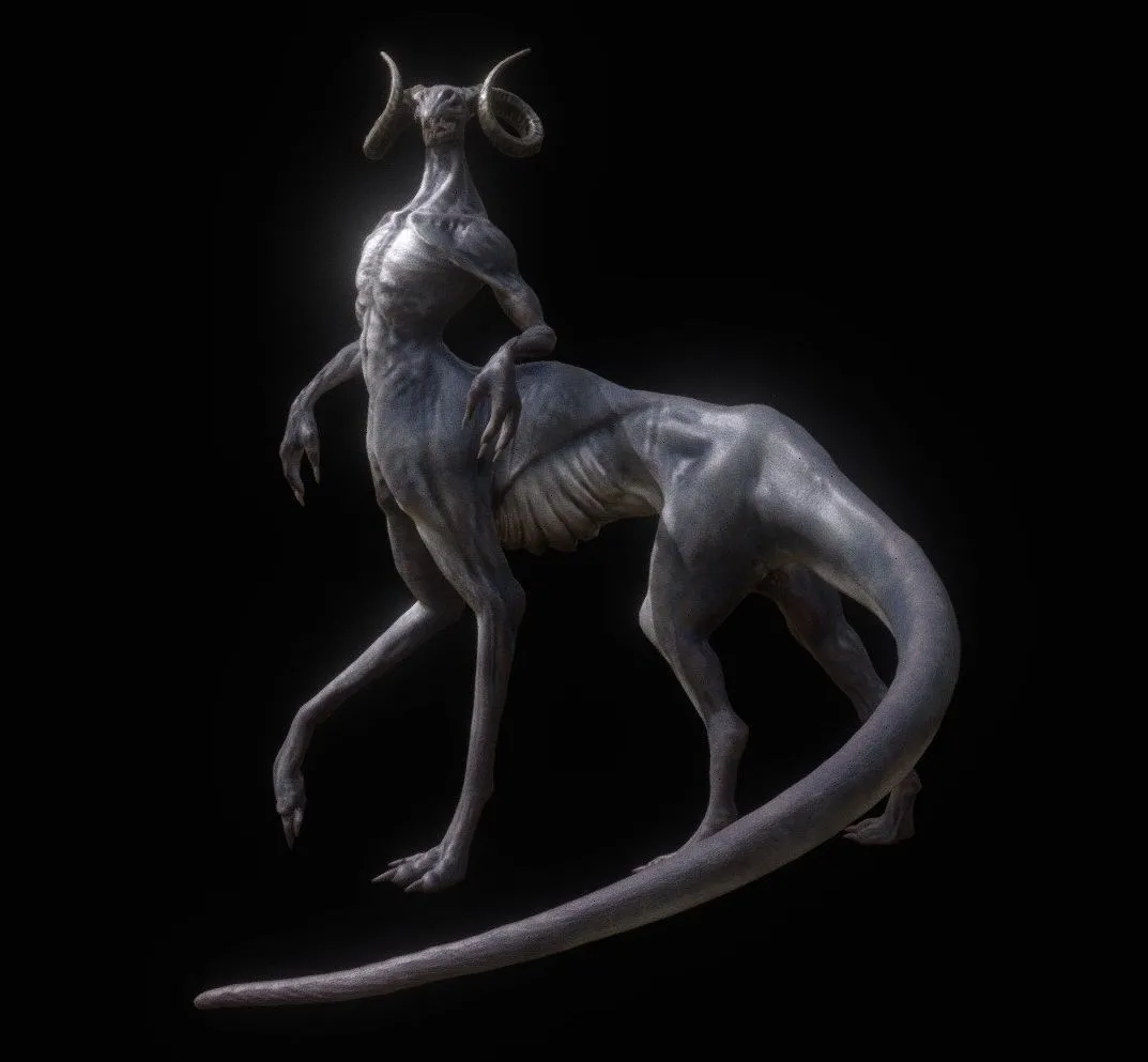 PBR Game 3D Models – Celestial Creature