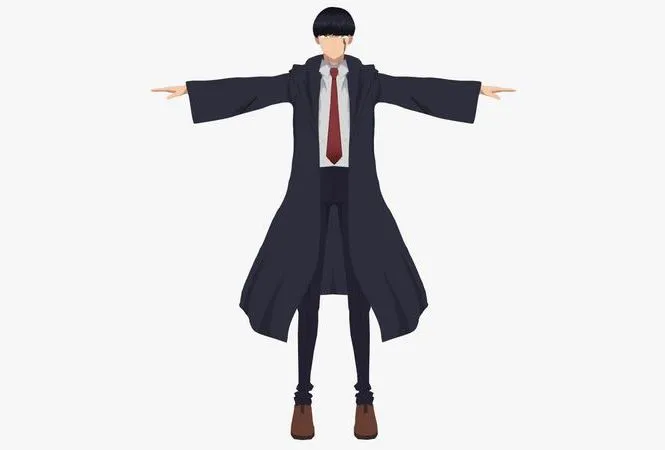 PBR Game 3D Models – Character Mash – Mashle