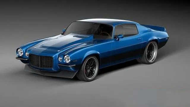 PBR Game 3D Models – Chevrolet Camaro 1970 ProTouring