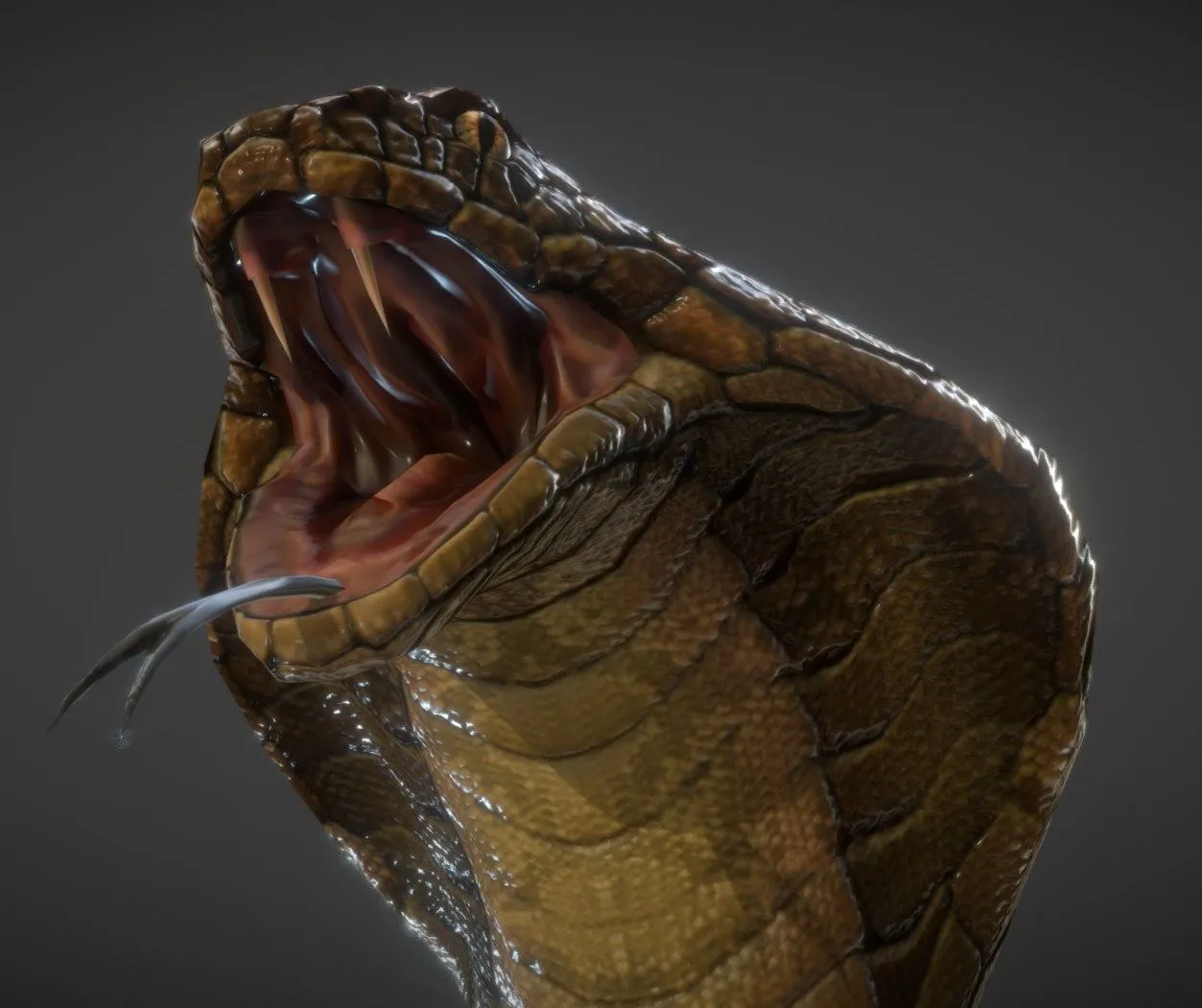 PBR Game 3D Models – China Boss Cobra Gunpie Adventure