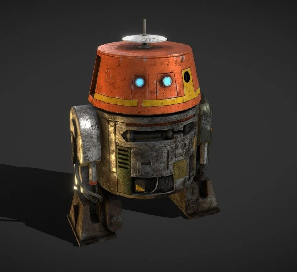 PBR Game 3D Models – Chopper C1 10P