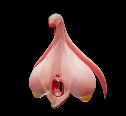 PBR Game 3D Models – Clitoris Anatomy   Aroused Clitoris
