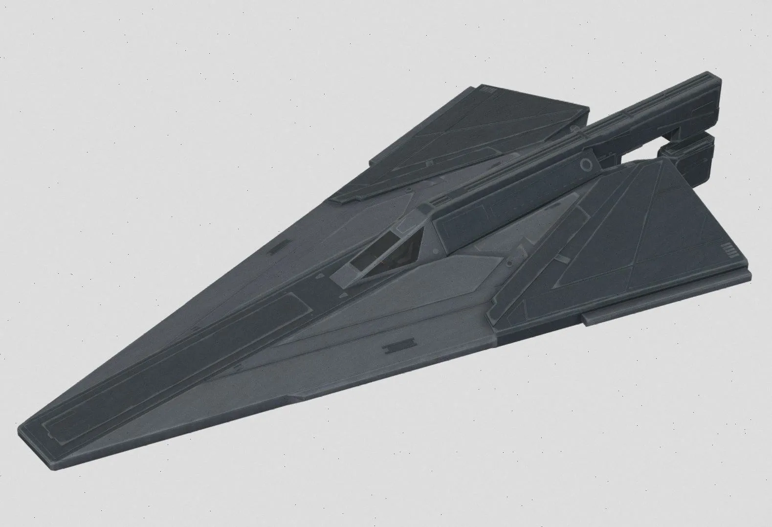 PBR Game 3D Models – Clone Assasins Ship Star Wars The Bad Batch