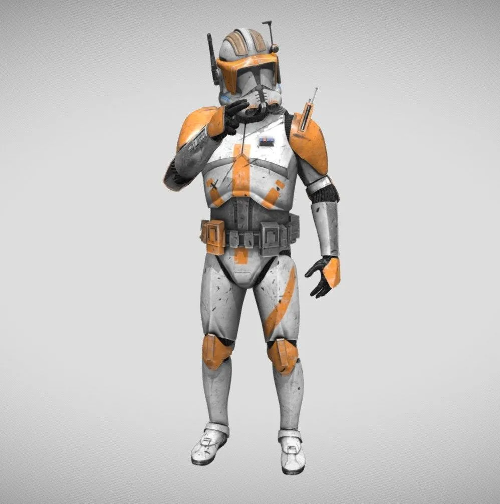 PBR Game 3D Models – Clone Commander Cody Purchaseable