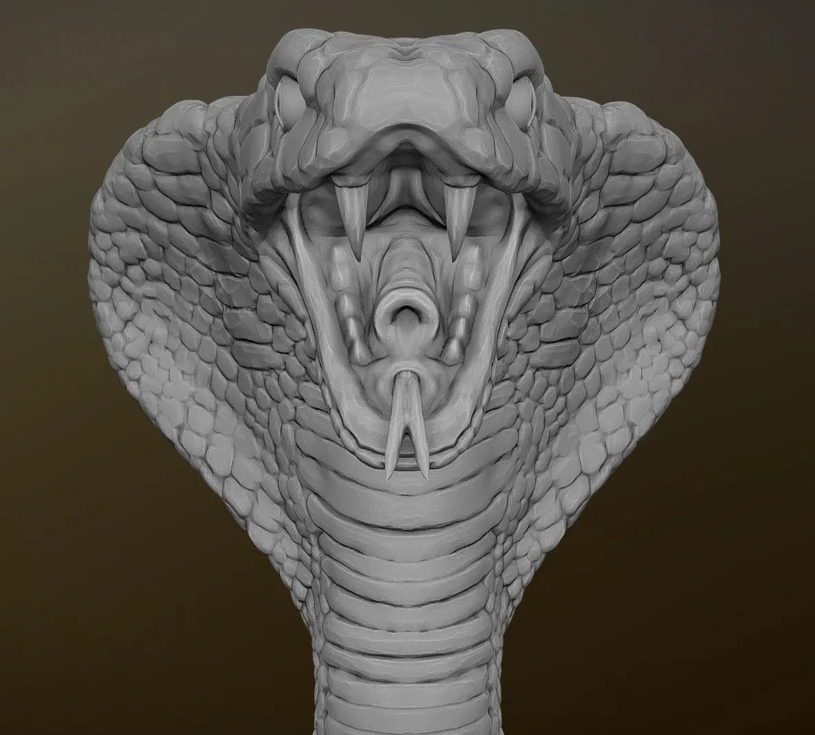 PBR Game 3D Models – Cobra Head
