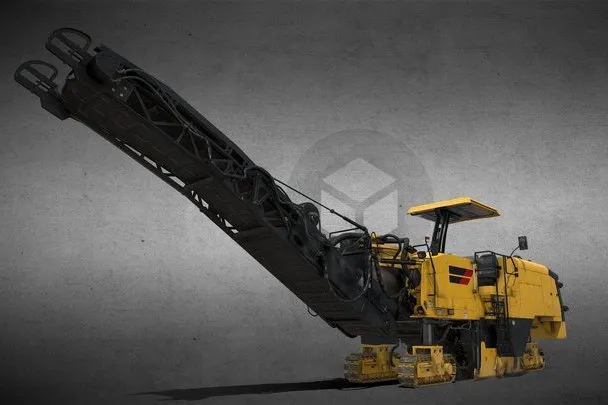 PBR Game 3D Models – Cold Planer