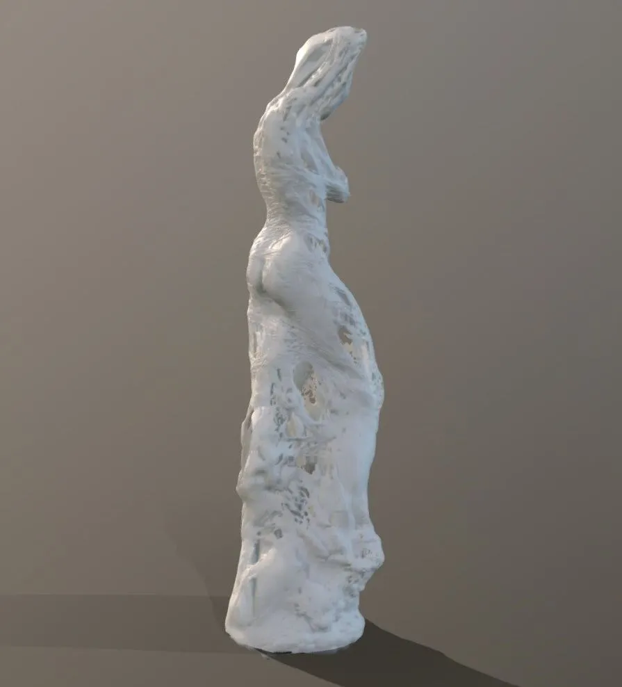 PBR Game 3D Models – Coral Figure Ac01