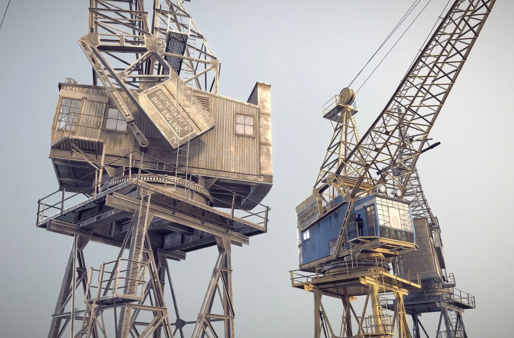 PBR Game 3D Models – Crane Stothertpitt