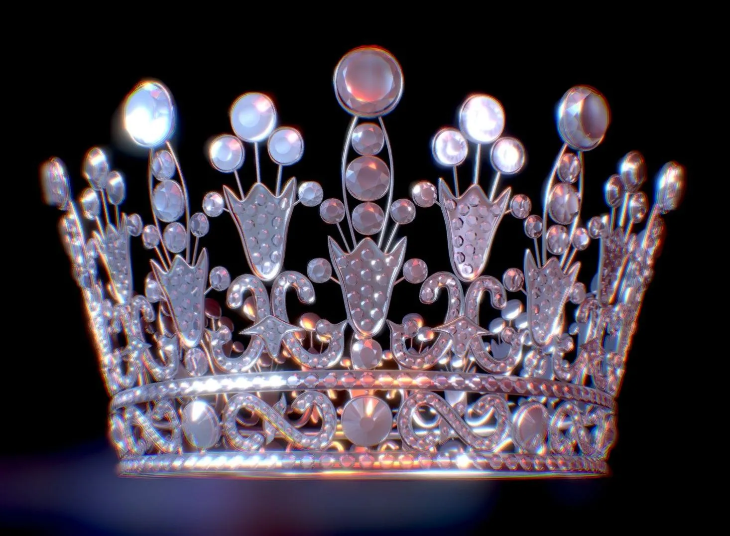 PBR Game 3D Models – Crown