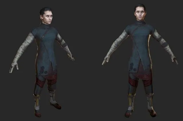 PBR Game 3D Models – Cyber spy