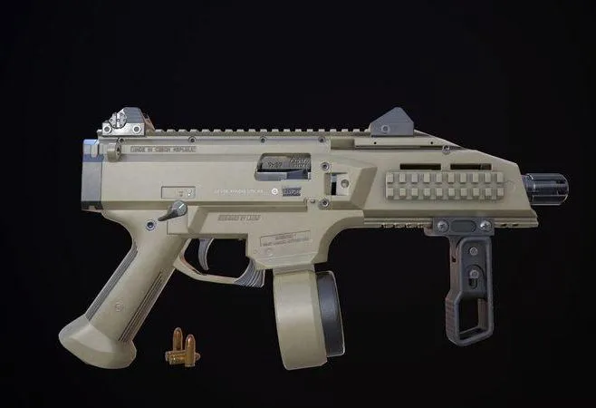 PBR Game 3D Models – CZ Scorpion EVO 3 S1 Pistol