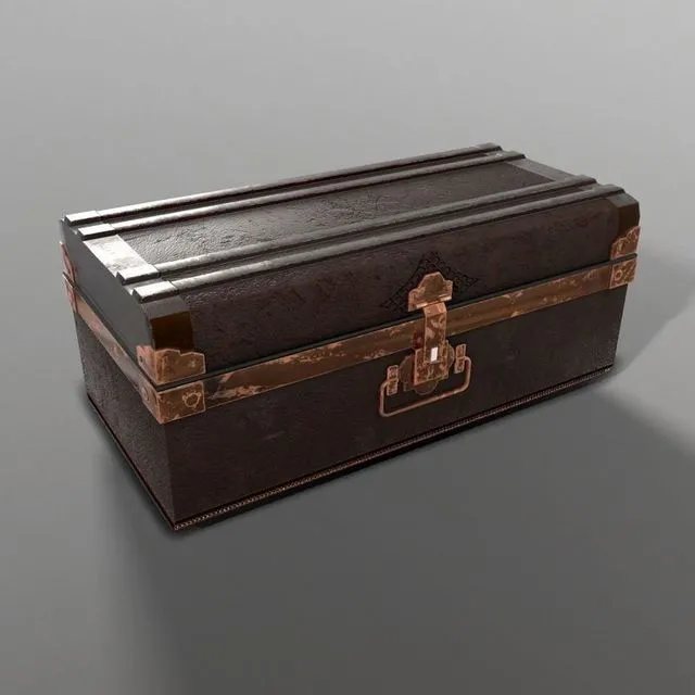 PBR Game 3D Models – Dark Chest