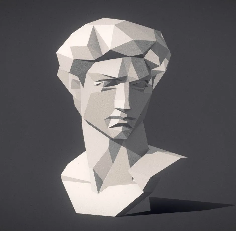 PBR Game 3D Models – David Low Poly