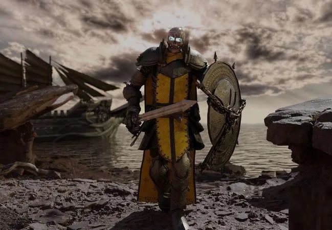 PBR Game 3D Models – Death knight