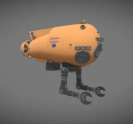 PBR Game 3D Models – Deepsea Explorer