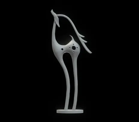 PBR Game 3D Models – Deer (Gazelle) 3D Printable