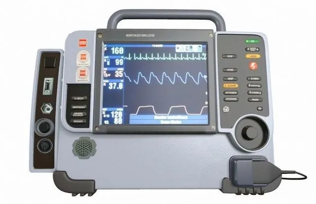 PBR Game 3D Models – Defibrillator Medical