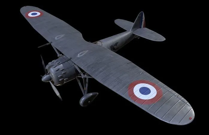 PBR Game 3D Models – Dewoitine D372