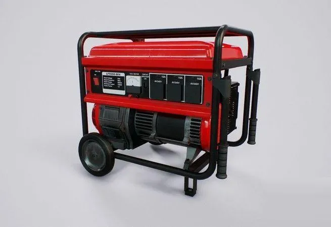 PBR Game 3D Models – Diesel Generator