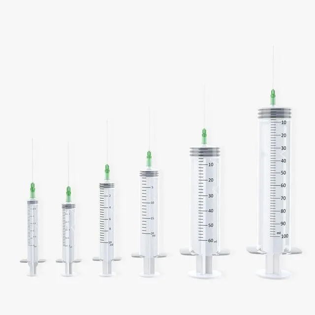 PBR Game 3D Models – Disposable Syringe Set