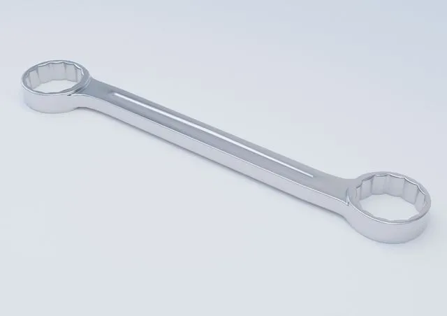 PBR Game 3D Models – Double Ended Box Wrench