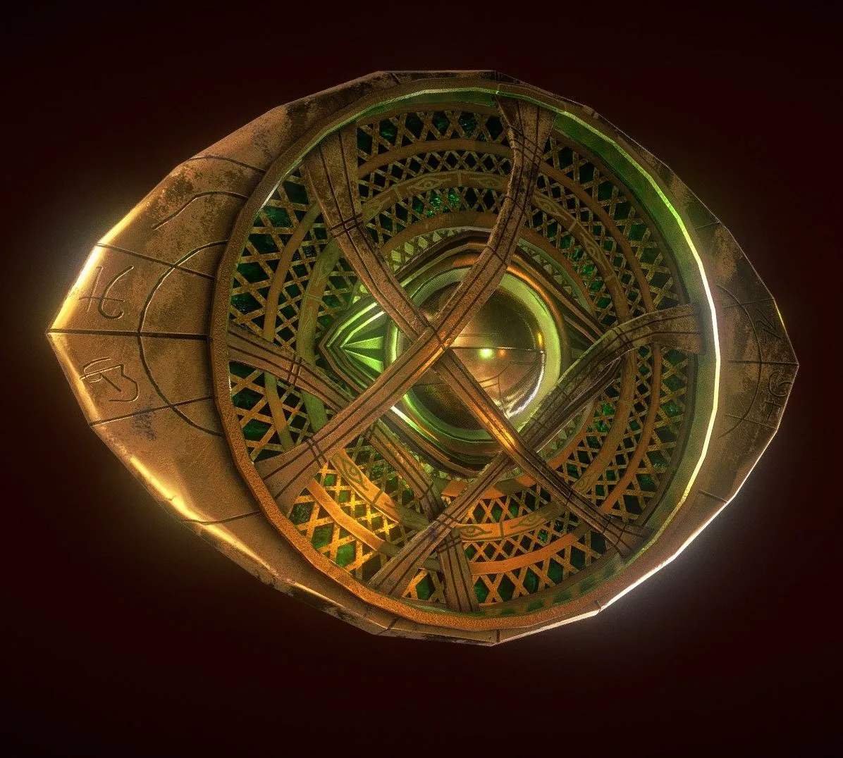 PBR Game 3D Models – Dr Strange Eye Of Agamotto