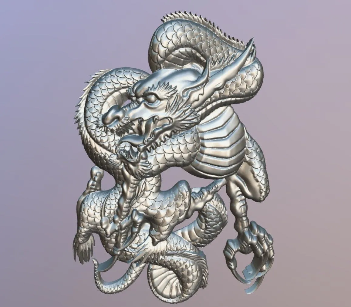 PBR Game 3D Models – Dragon Relief