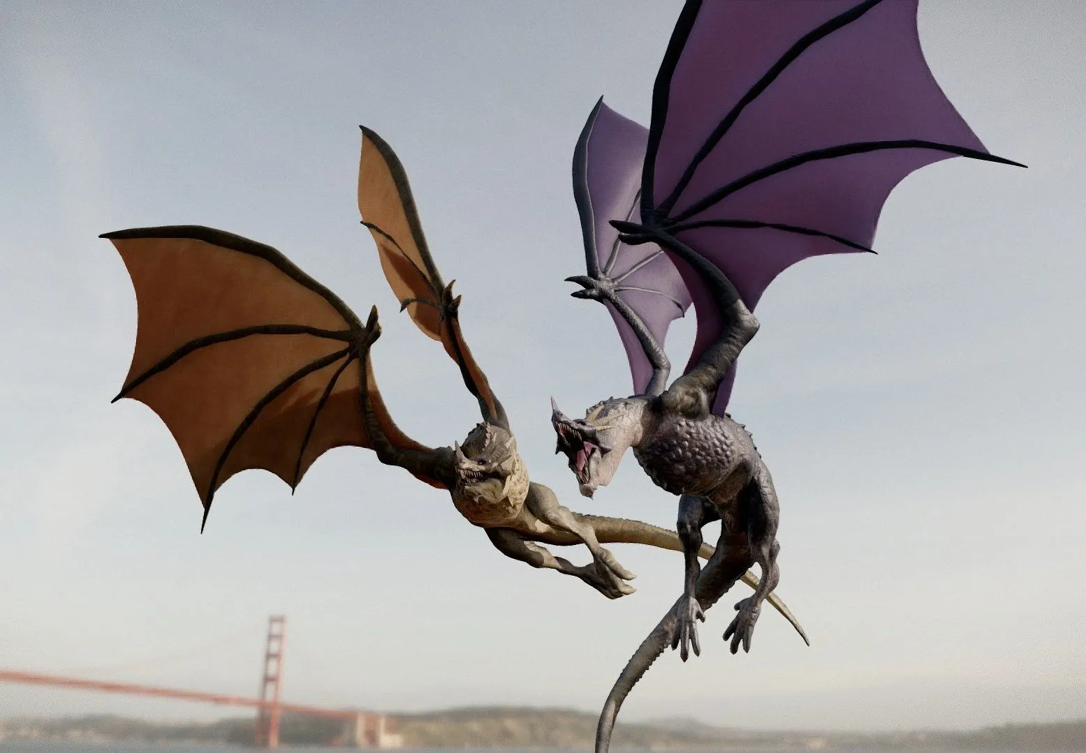 PBR Game 3D Models – Dragoneswacom Final Entry Pose1