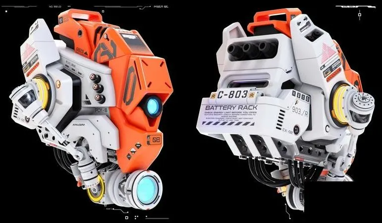 PBR Game 3D Models – Drone