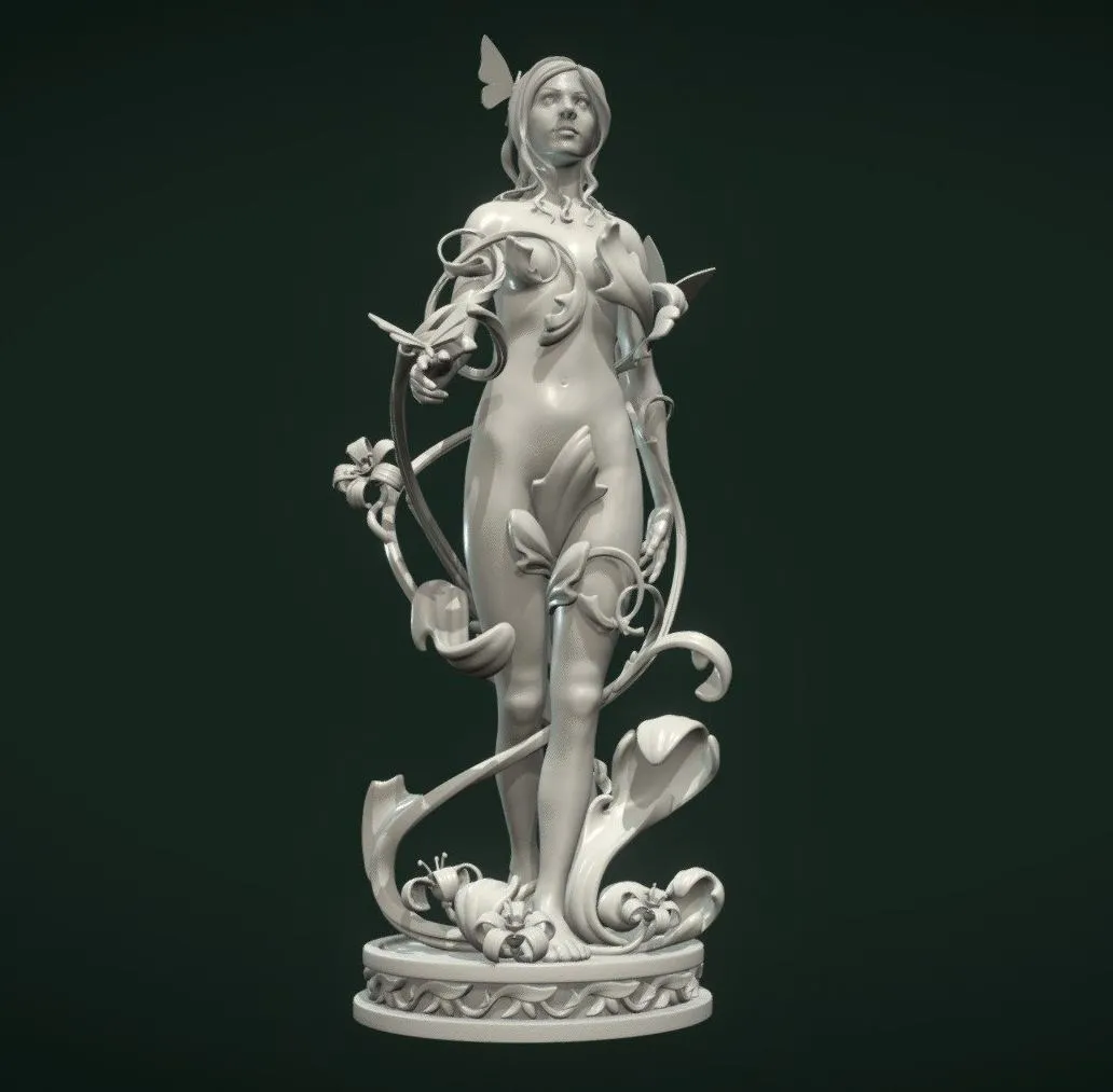 PBR Game 3D Models – Dryad