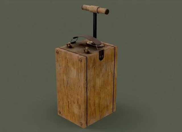 PBR Game 3D Models – Dynamite Plunger