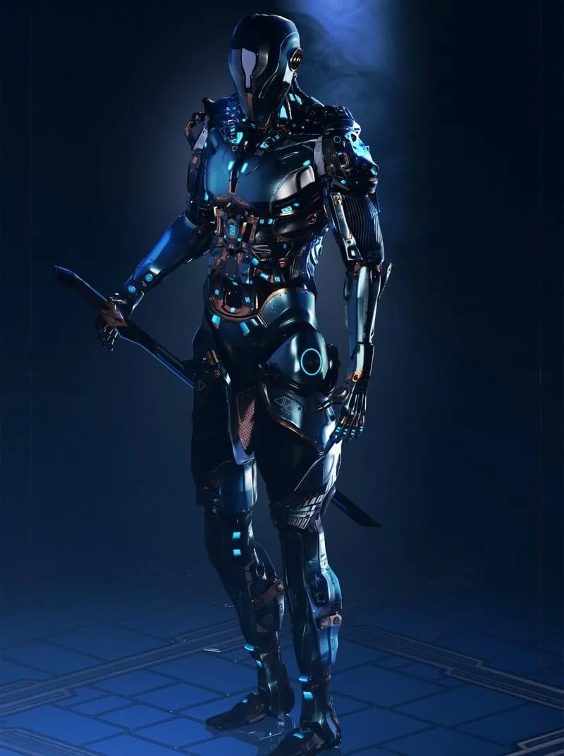 PBR Game 3D Models – DYNAMO CYBORG