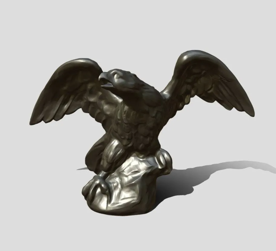 PBR Game 3D Models – Eagle Figurine